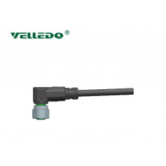 Соединитель для распределительной коробки VELLEDQ M12-F12S10-10.0PUR/BK